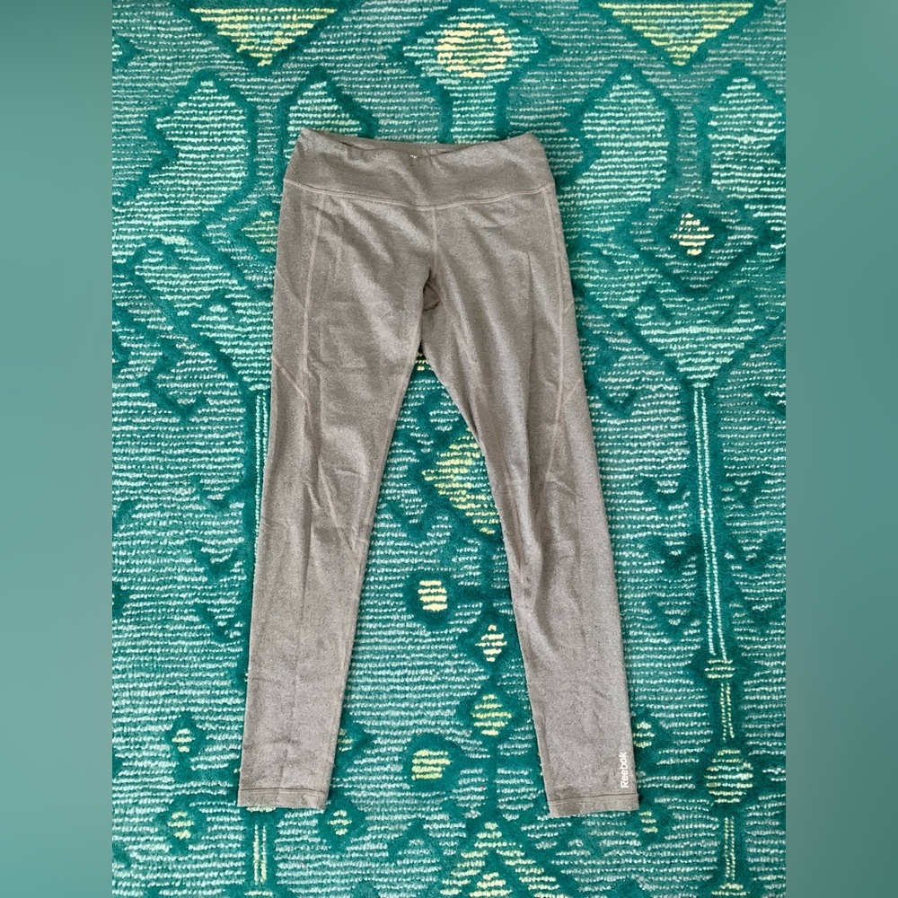 Gray Reebok leggings